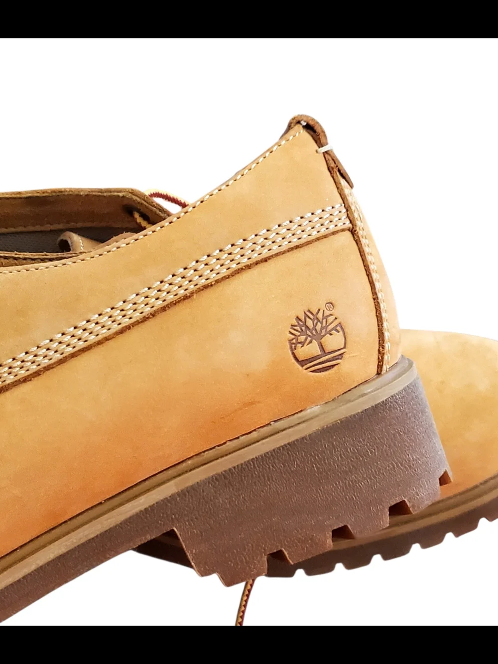 Timberland Women's 10 Wheat Nubuck Oxford Low Cut LaceUp Waterproof  Fall Hiking